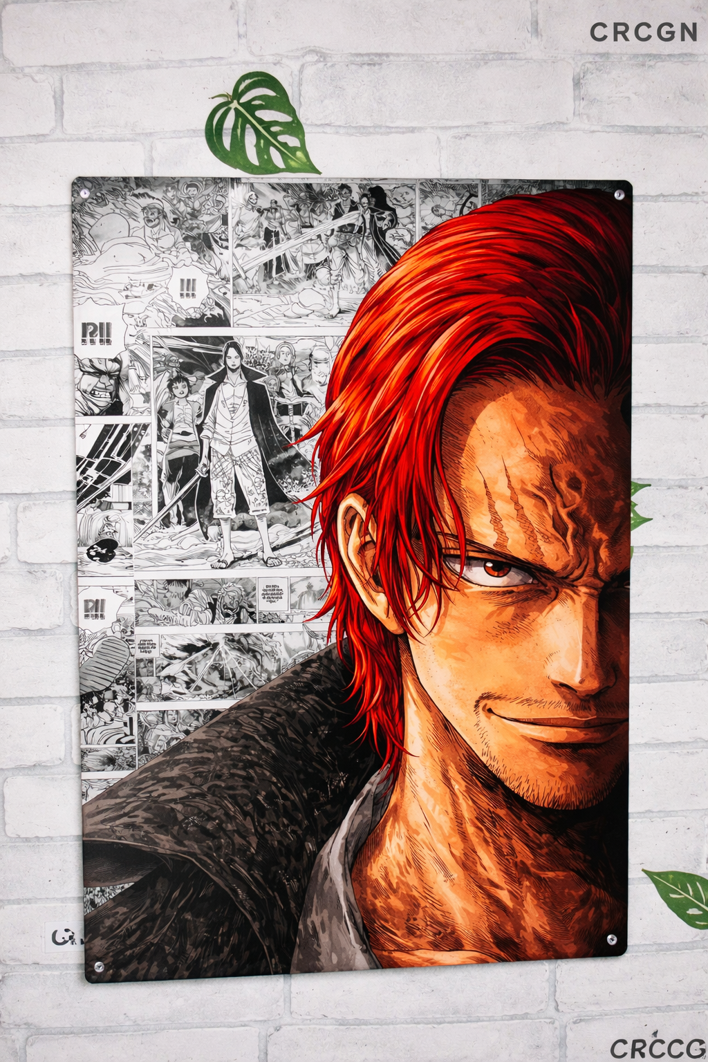 Plaque Aluminium Shanks – L’Empereur Rouge