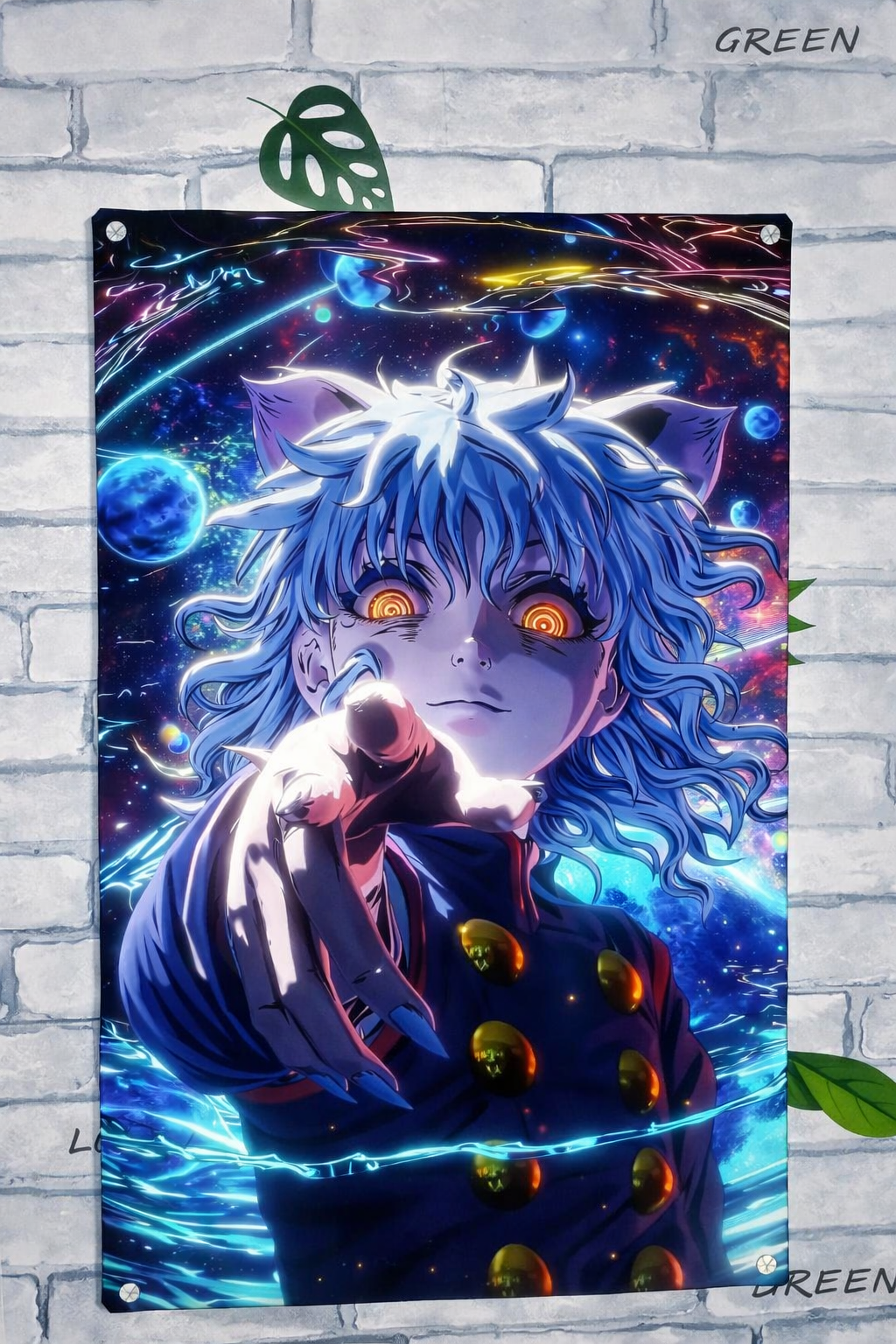 Plaque Aluminium Neferpitou – Aura Royale