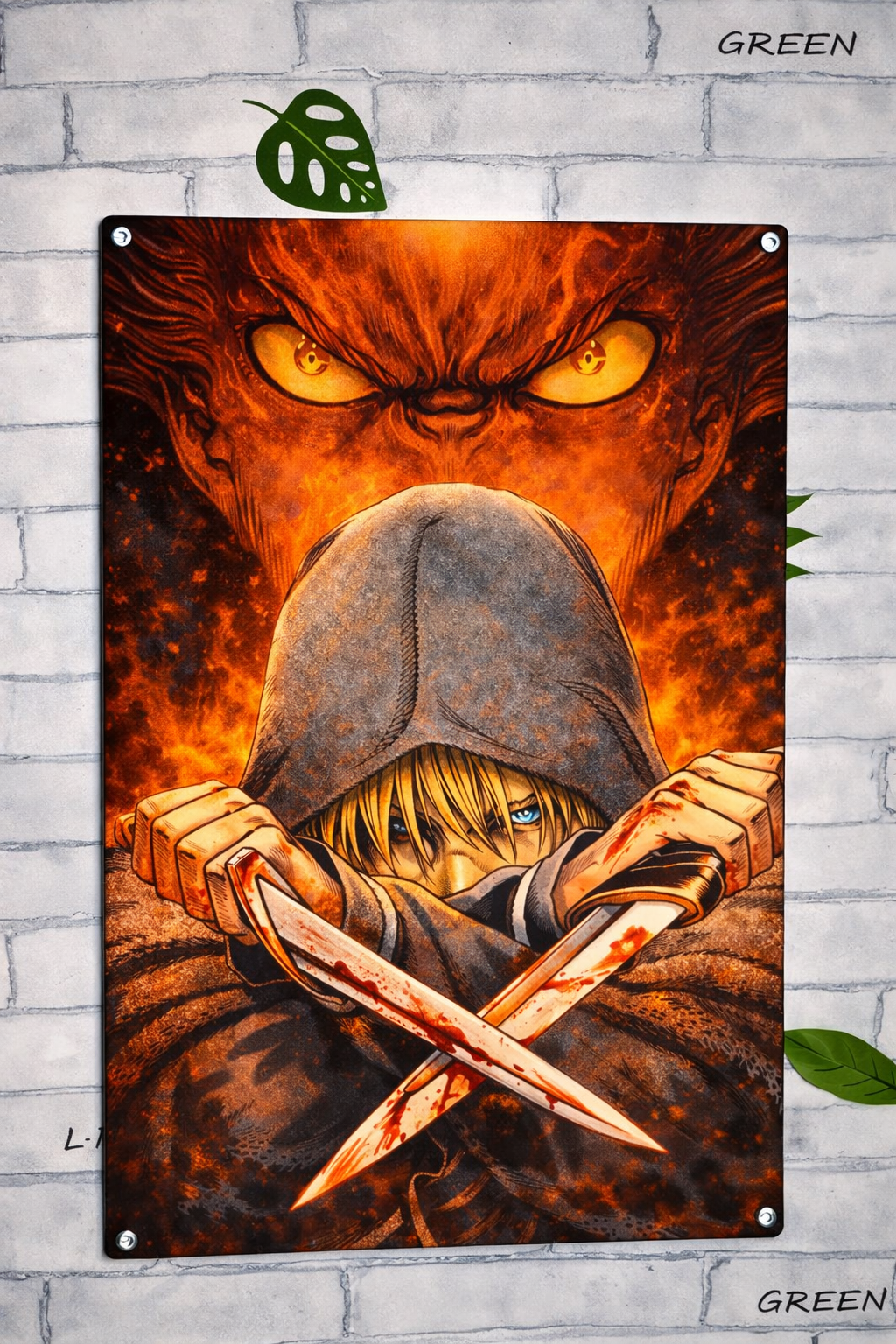 Plaque Aluminium Thorfinn – Vinland Saga
