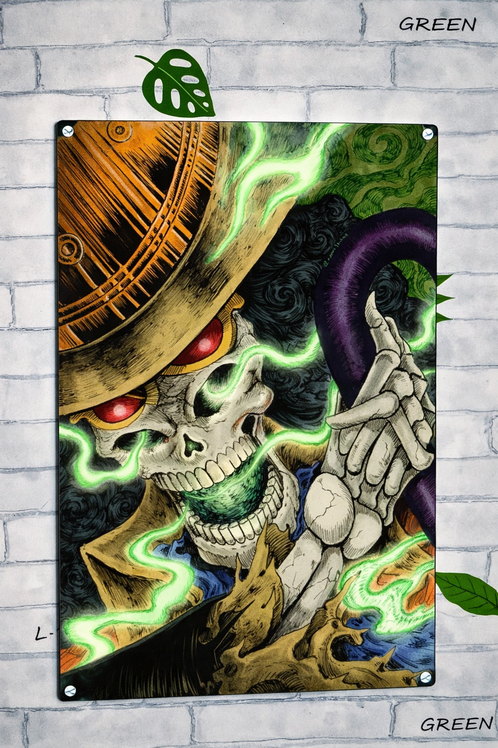 Plaque Aluminium One Piece – Brook Soul King