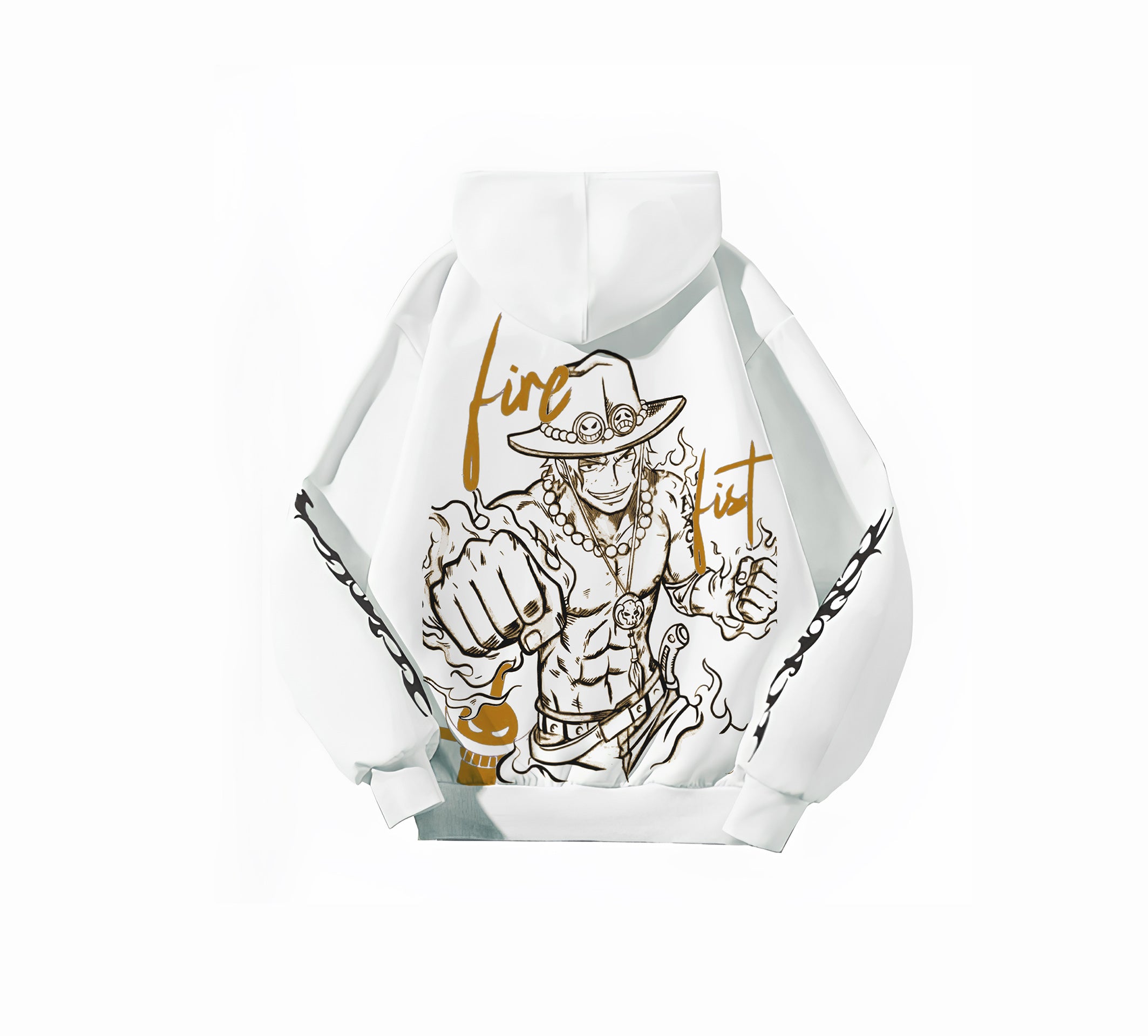 Ma Asce Portugas D Asce illustration - One piece - Blanc - Capuche – Marocanime
