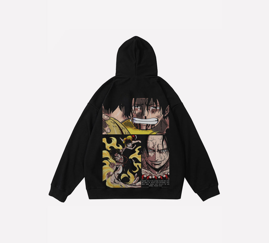 Portugas D Asce death - One piece -  Capuche