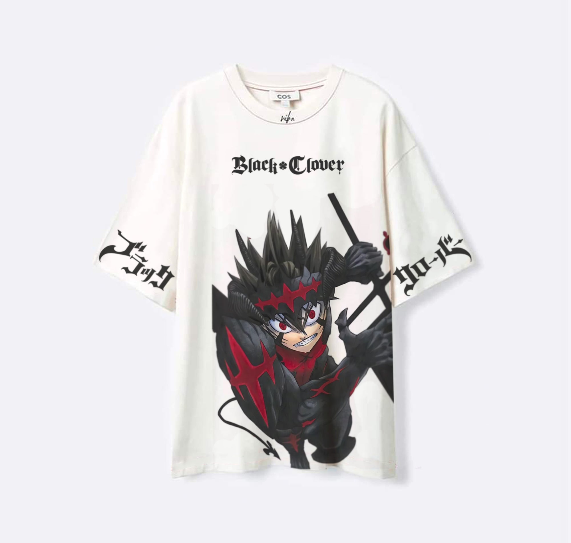 Asta Transformation - Black Clover - Blanc - Tshirt