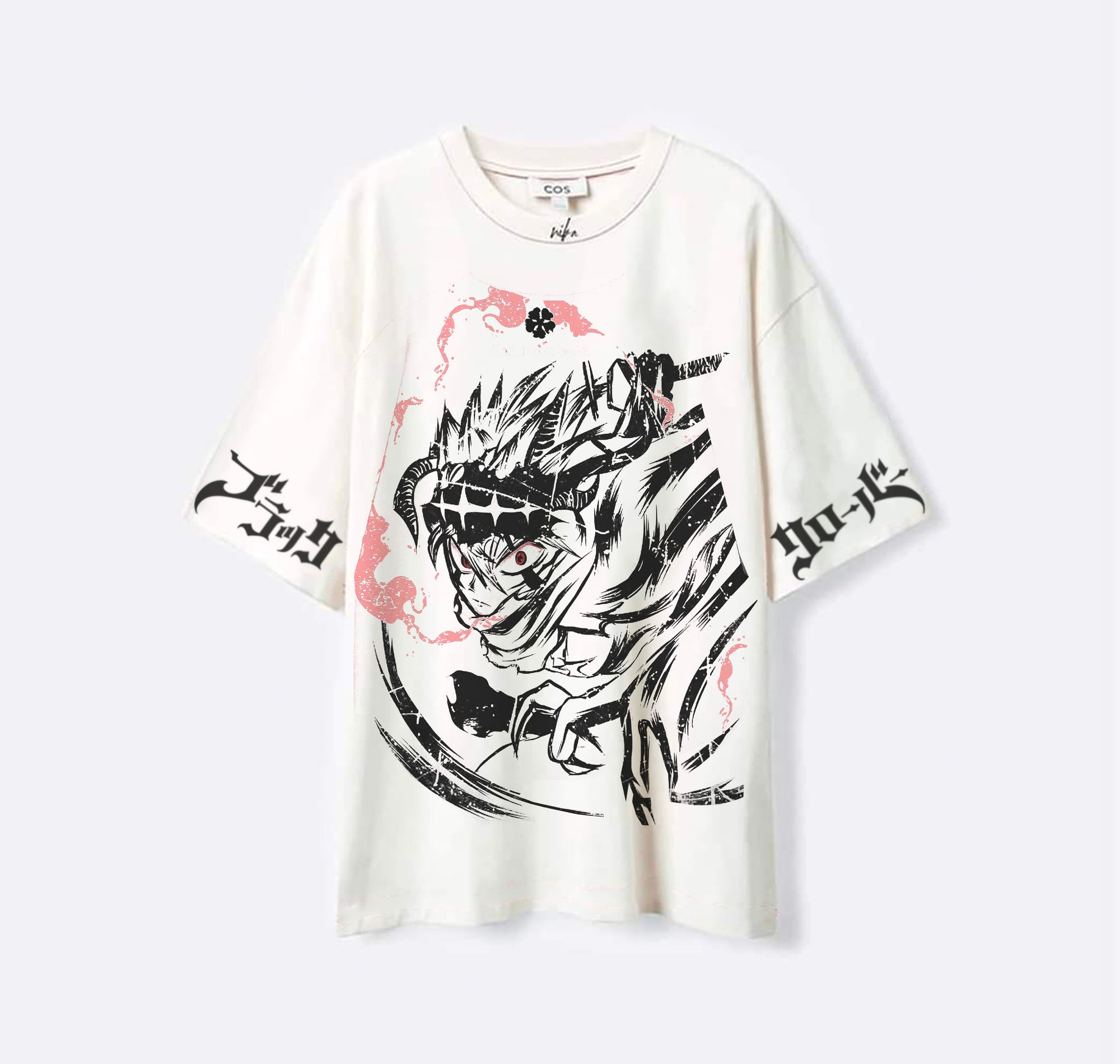 Asta illustration - Black Clover - Blanc - Tshirt
