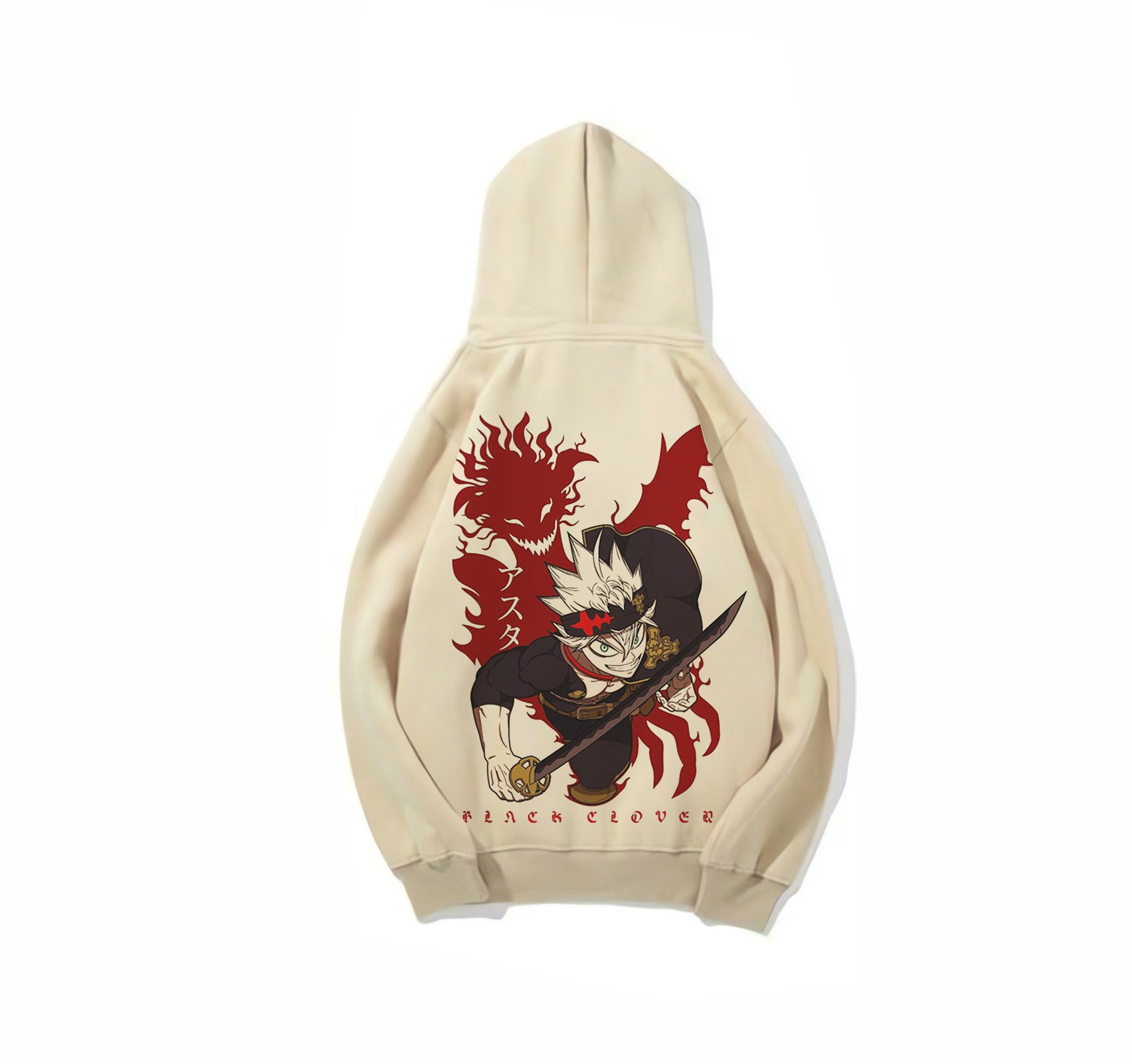 Asta Red - Black clover - Capuche