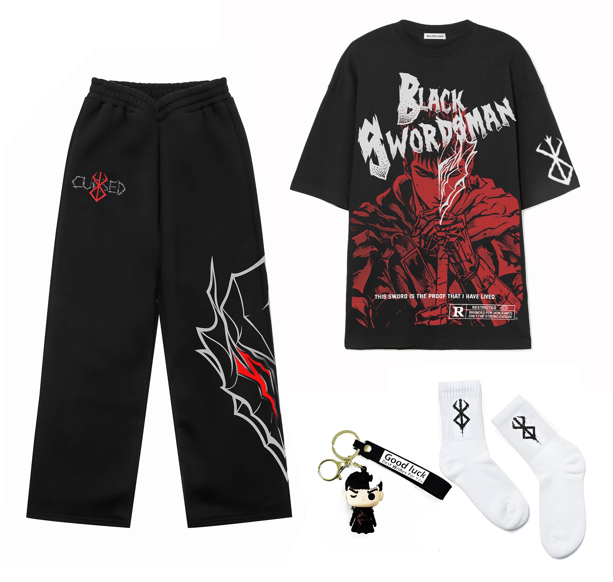 Guts Black swordman - Berserk - Survette