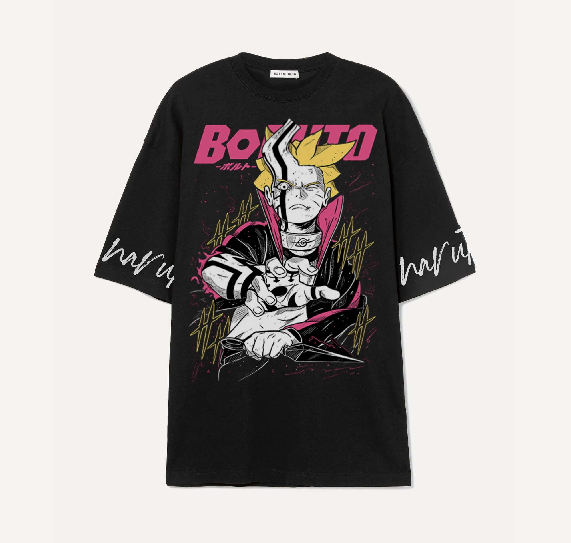 Boruto Uzumaki - Boruto - Noir - T-shirt