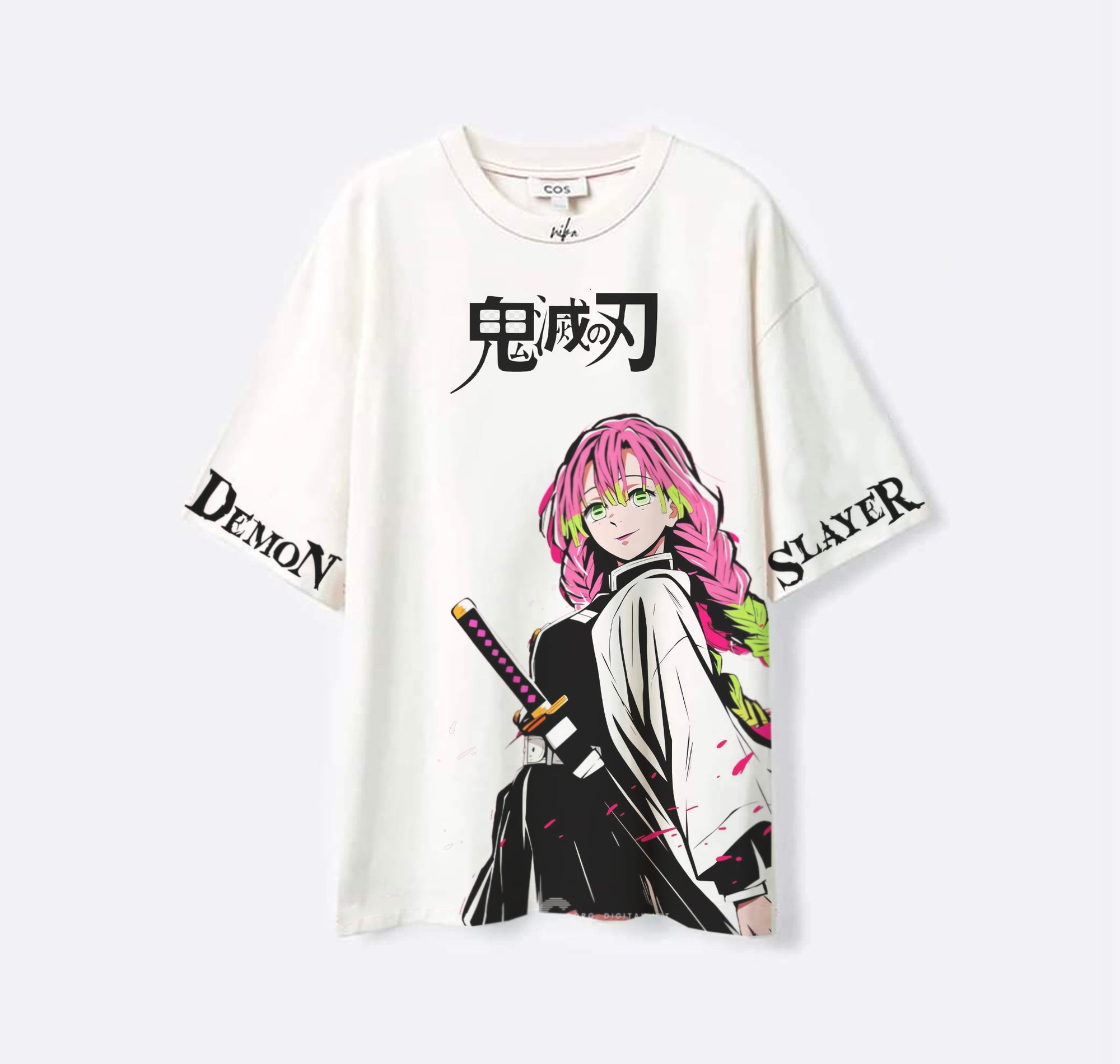 Mitsuri Kanroji - Demon Slayer - Blanc - T-shirt