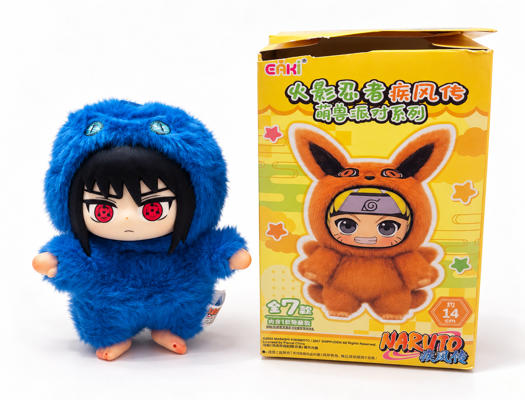 🔥 PELUCHE SASUKE – ÉDITION ULTRA CUTE 🍥💙