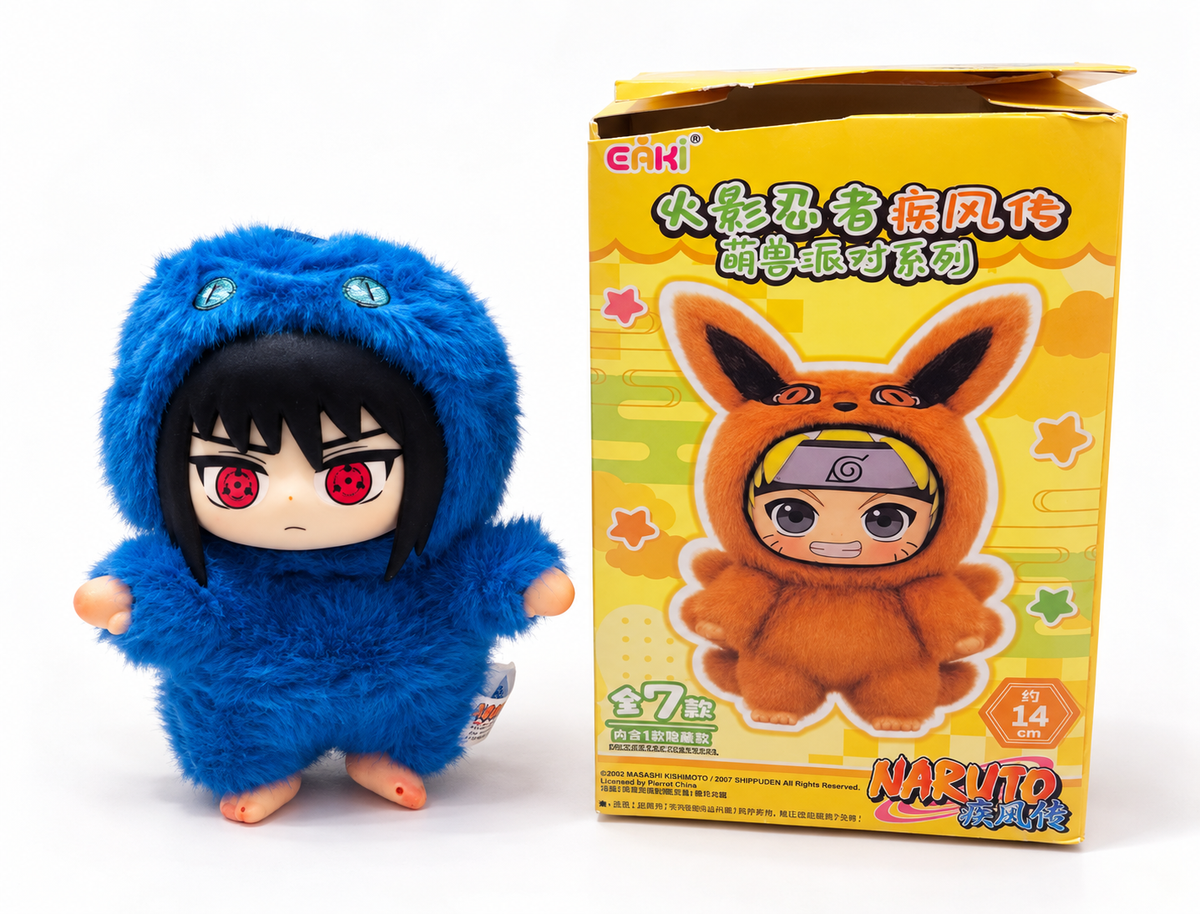 🔥 PELUCHE SASUKE – ÉDITION ULTRA CUTE 🍥💙