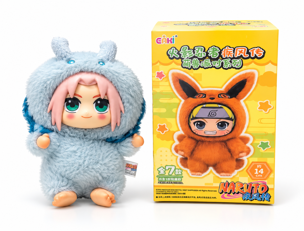 🔥 PELUCHE SAKURA – ÉDITION ULTRA CUTE 🍥💙
