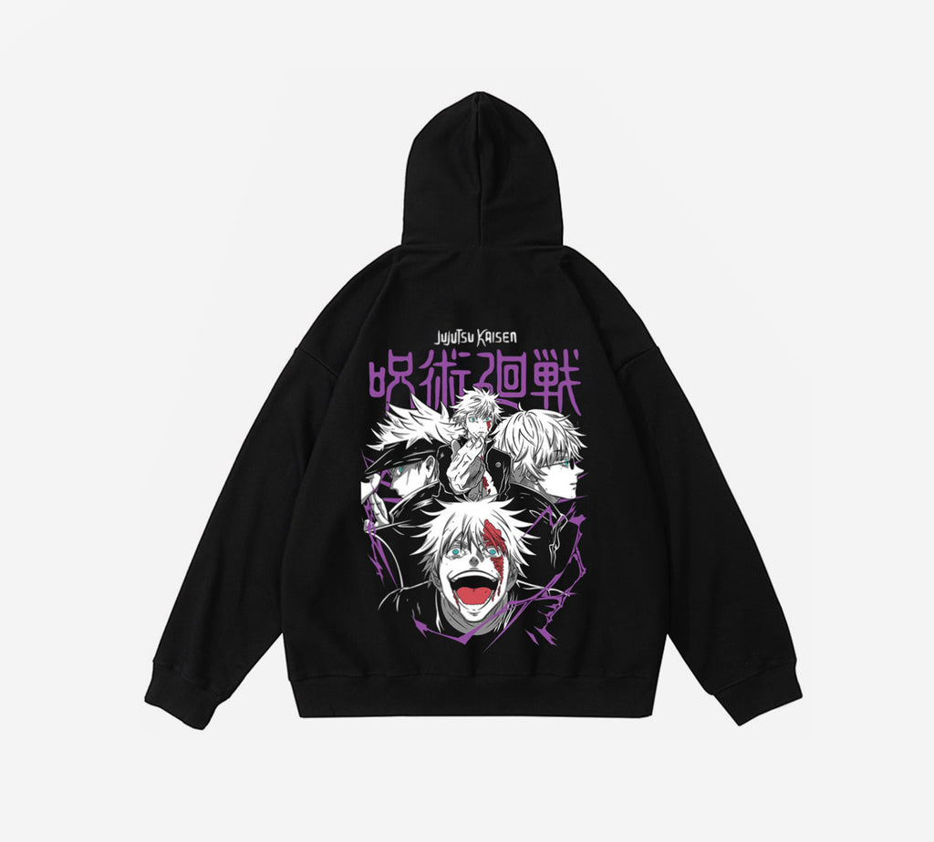 Saturo gojo  - Noir - Capuche