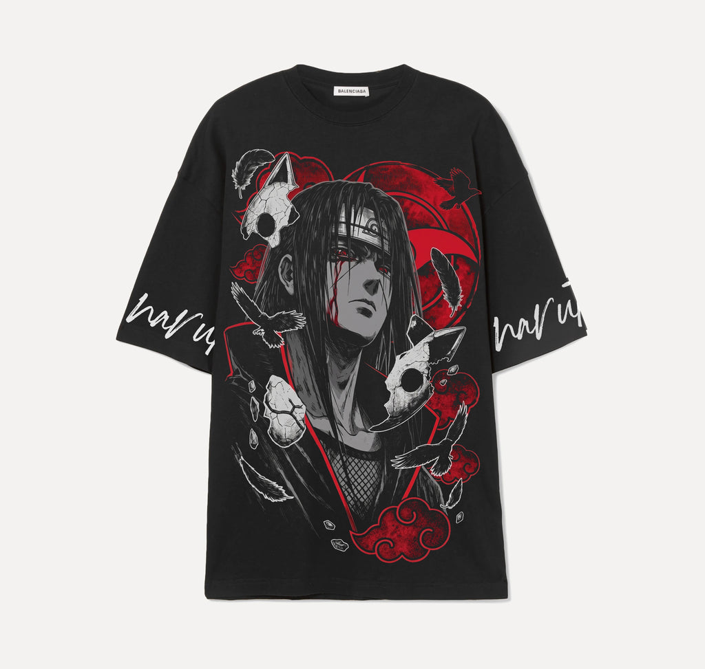 Itachi Uchiwa   - Naruto - Noir - T-shirt
