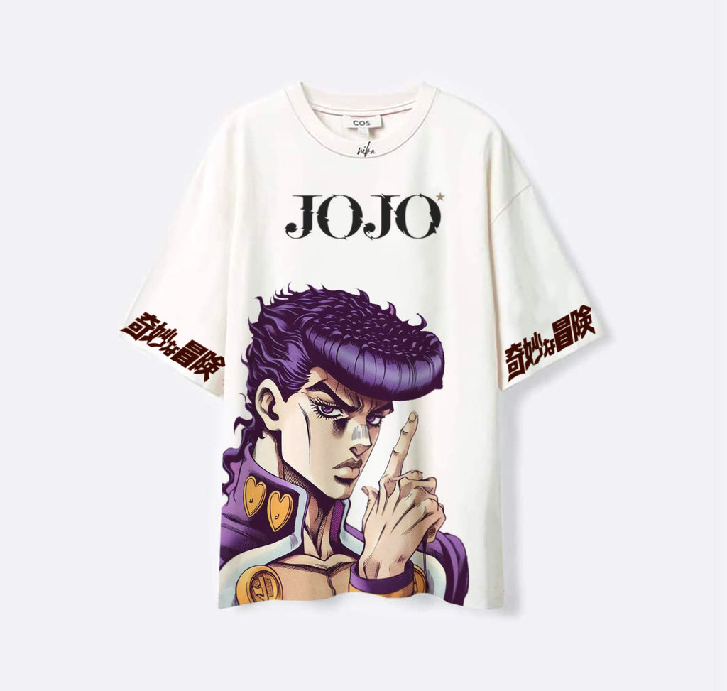 Josuke Higashikata - Jojo Bizzare adventure - Blanc - T-shirt