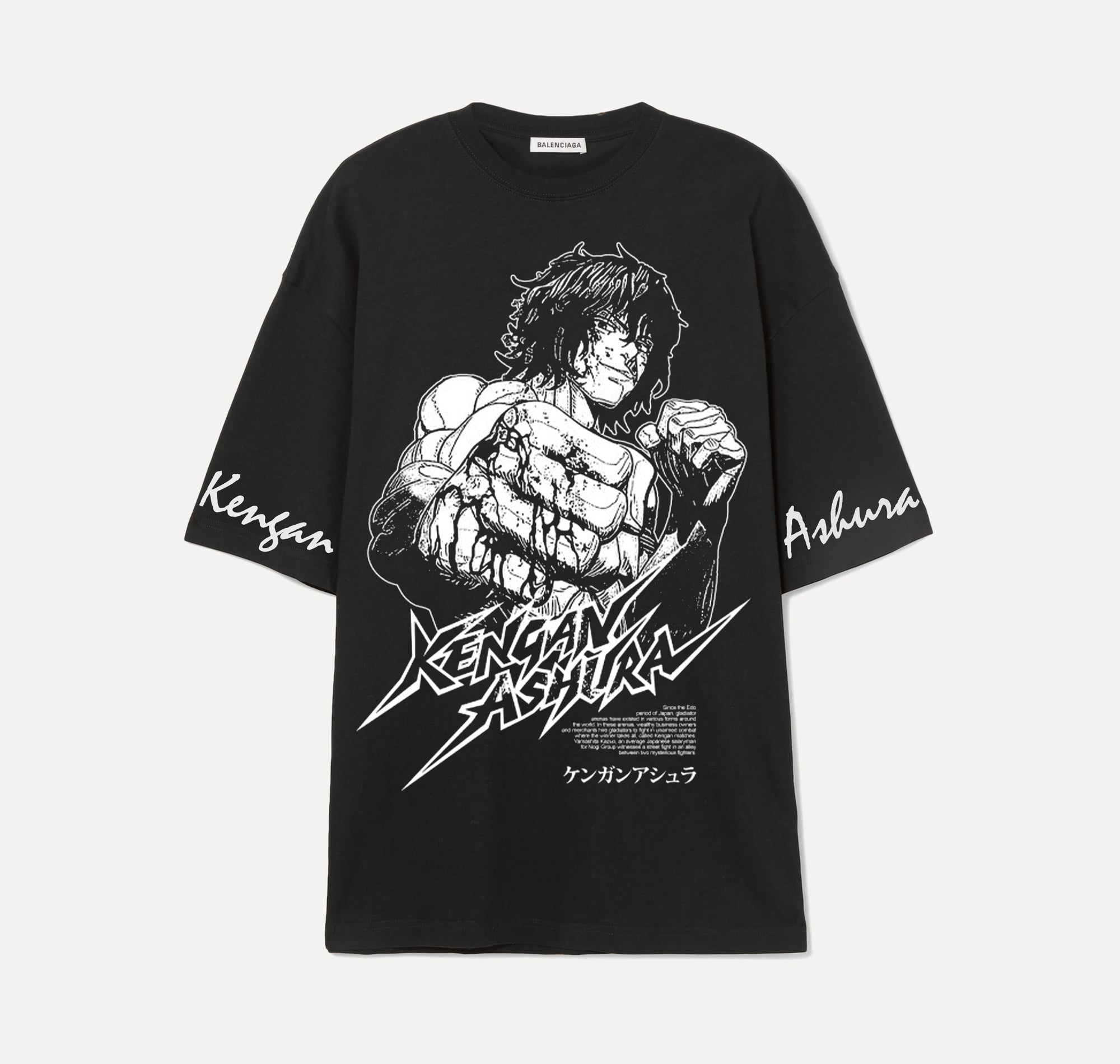 Kengan Ashura - Noir - Tshirt