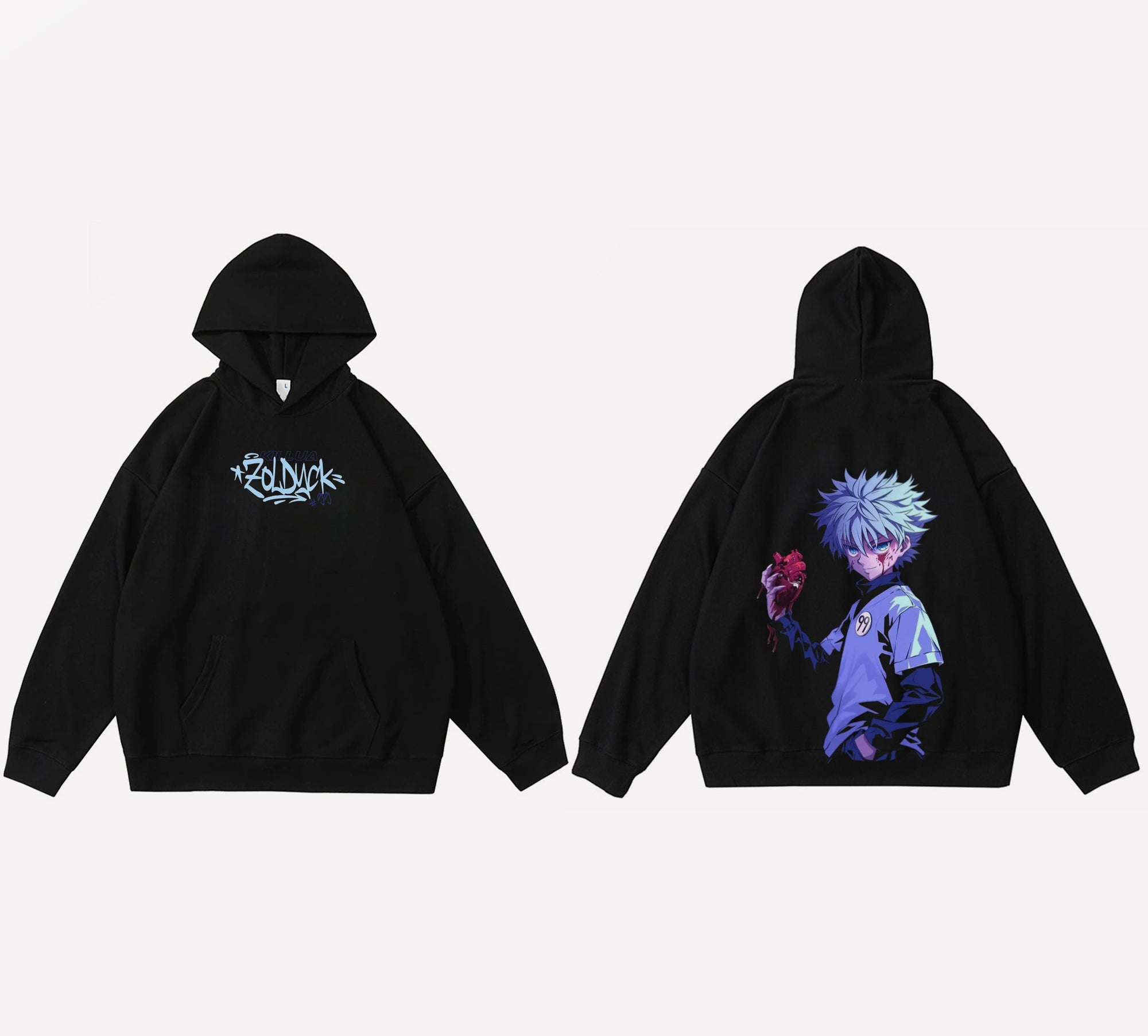 Killua Black - Hunter x Hunter - Capuche