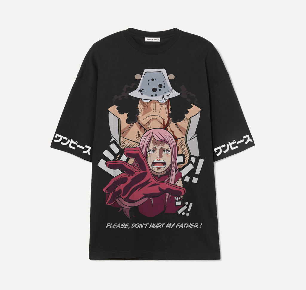 Kuma  - One Piece - Noir - T-shirt