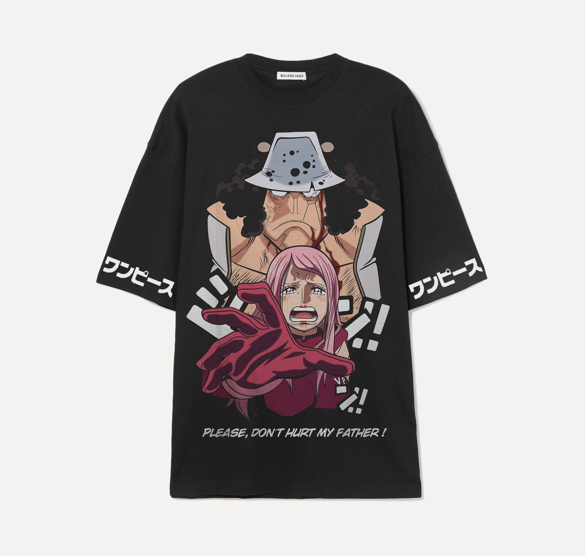 Kuma  - One Piece - Noir - T-shirt