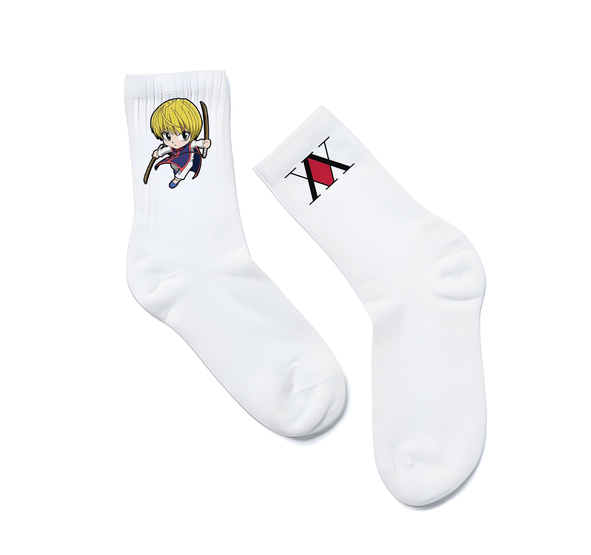 Chaussettes Kurapika Hunter X Hunter – Style Anime Japonais | Confort & Design Unique