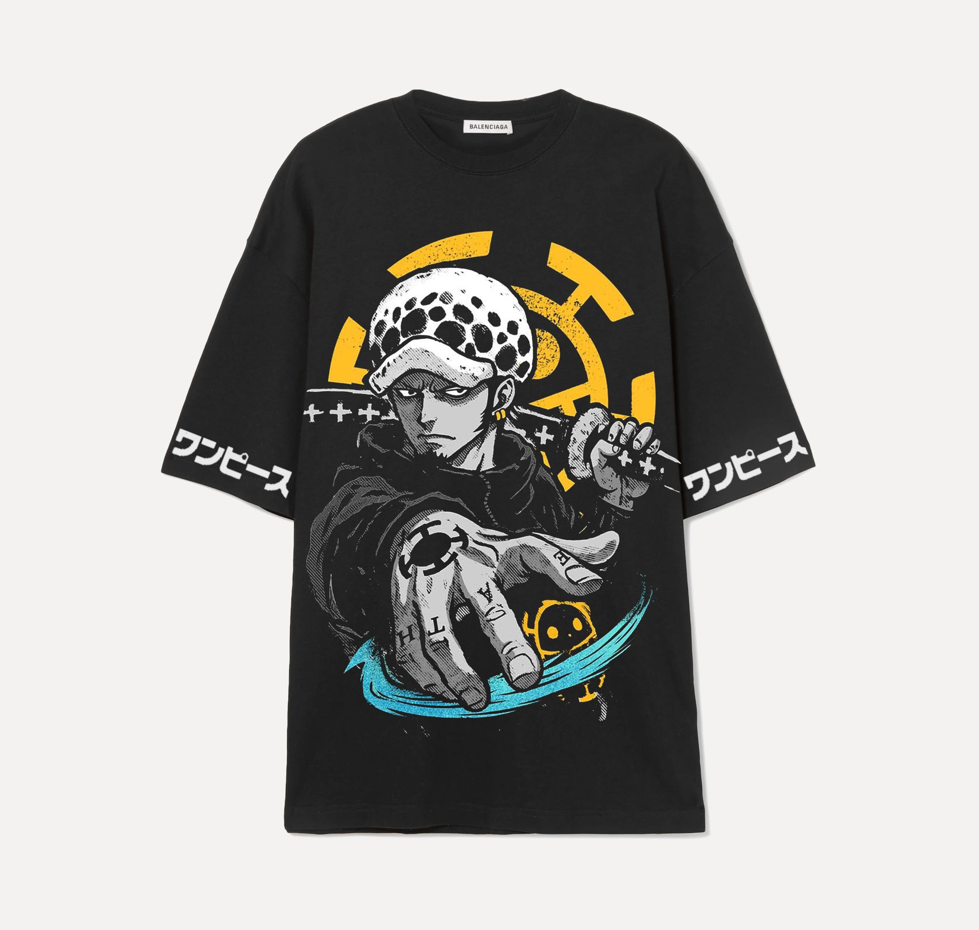 Trafalgar Law  - One Piece - Noir - T-shirt