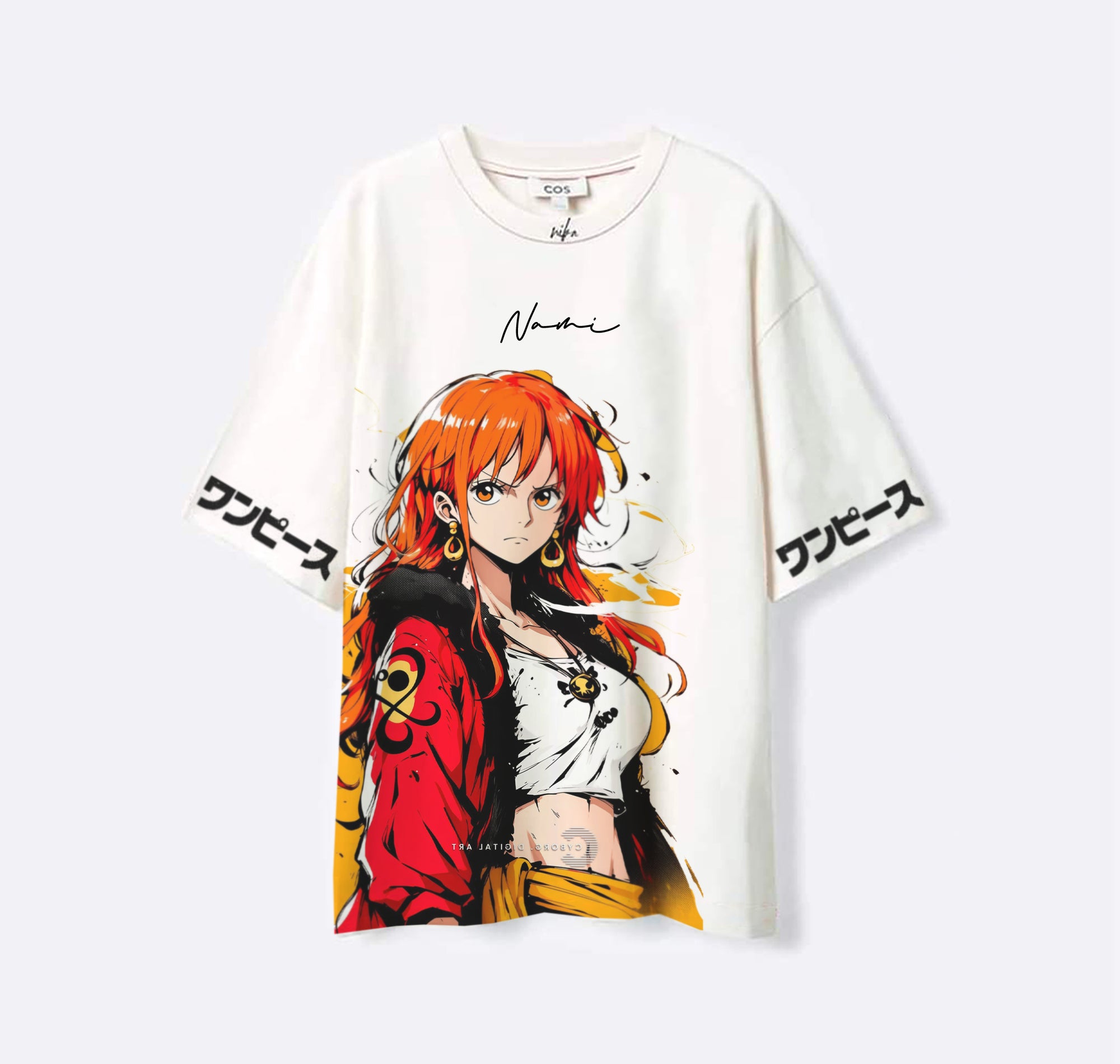 Nami - One piece - Blanc - T-shirt