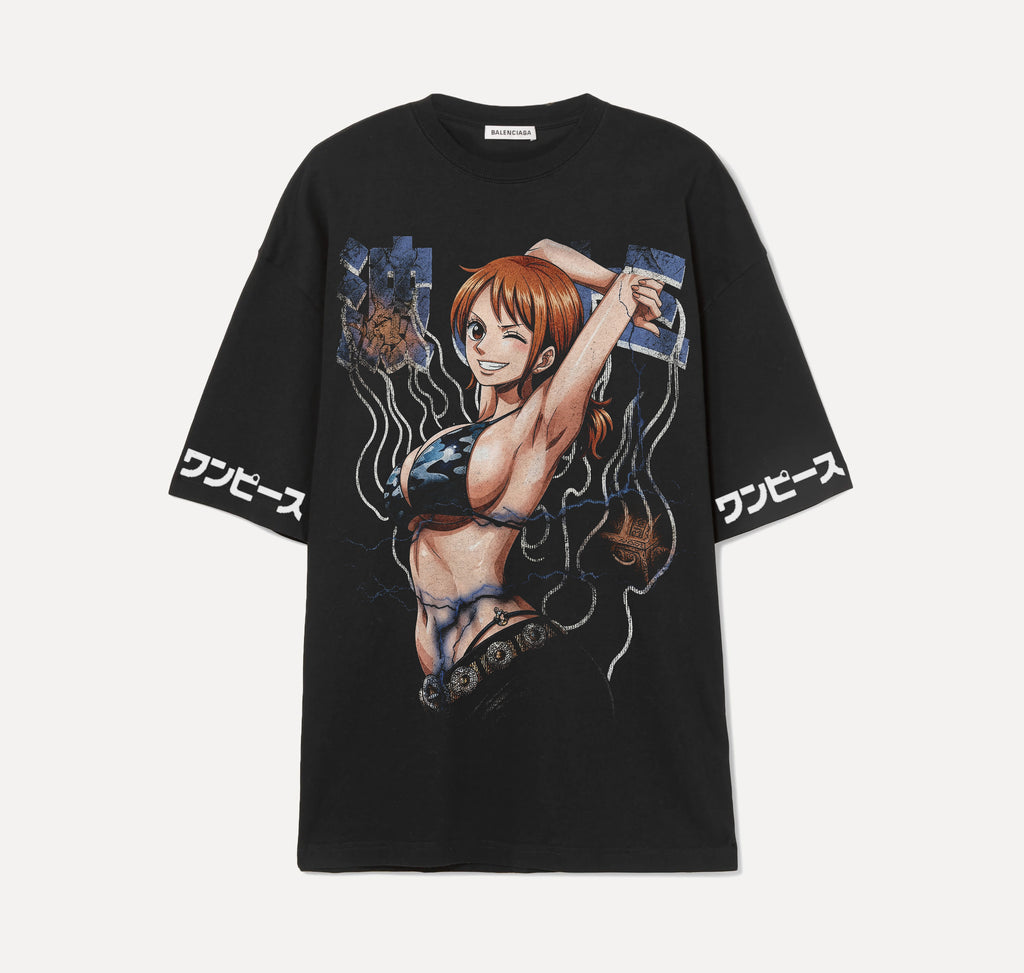 Nami  - One Piece - Noir - T-shirt