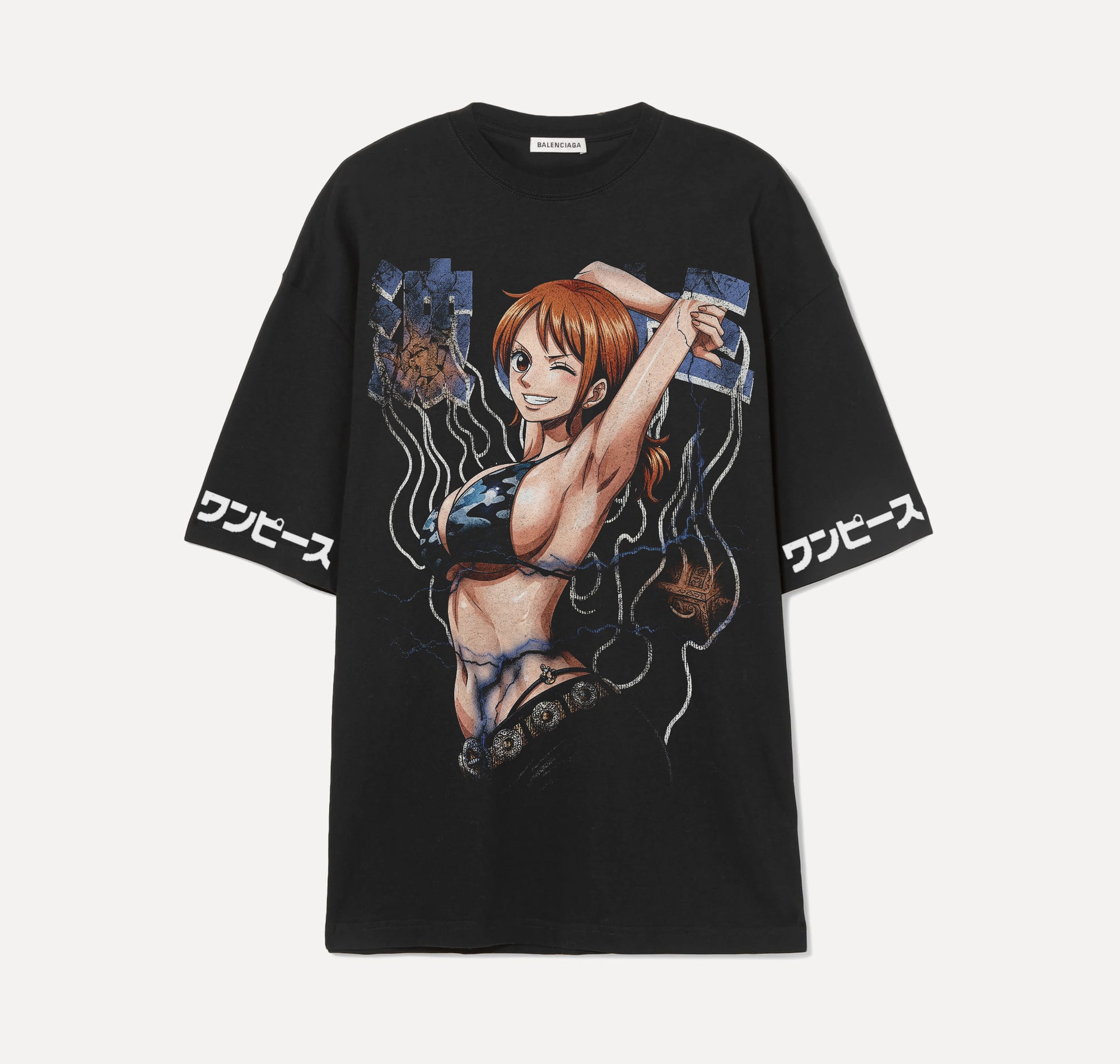 Nami  - One Piece - Noir - T-shirt