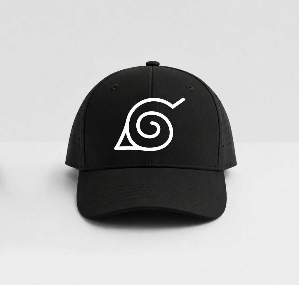 Konoha casquette Noir   — Naruto