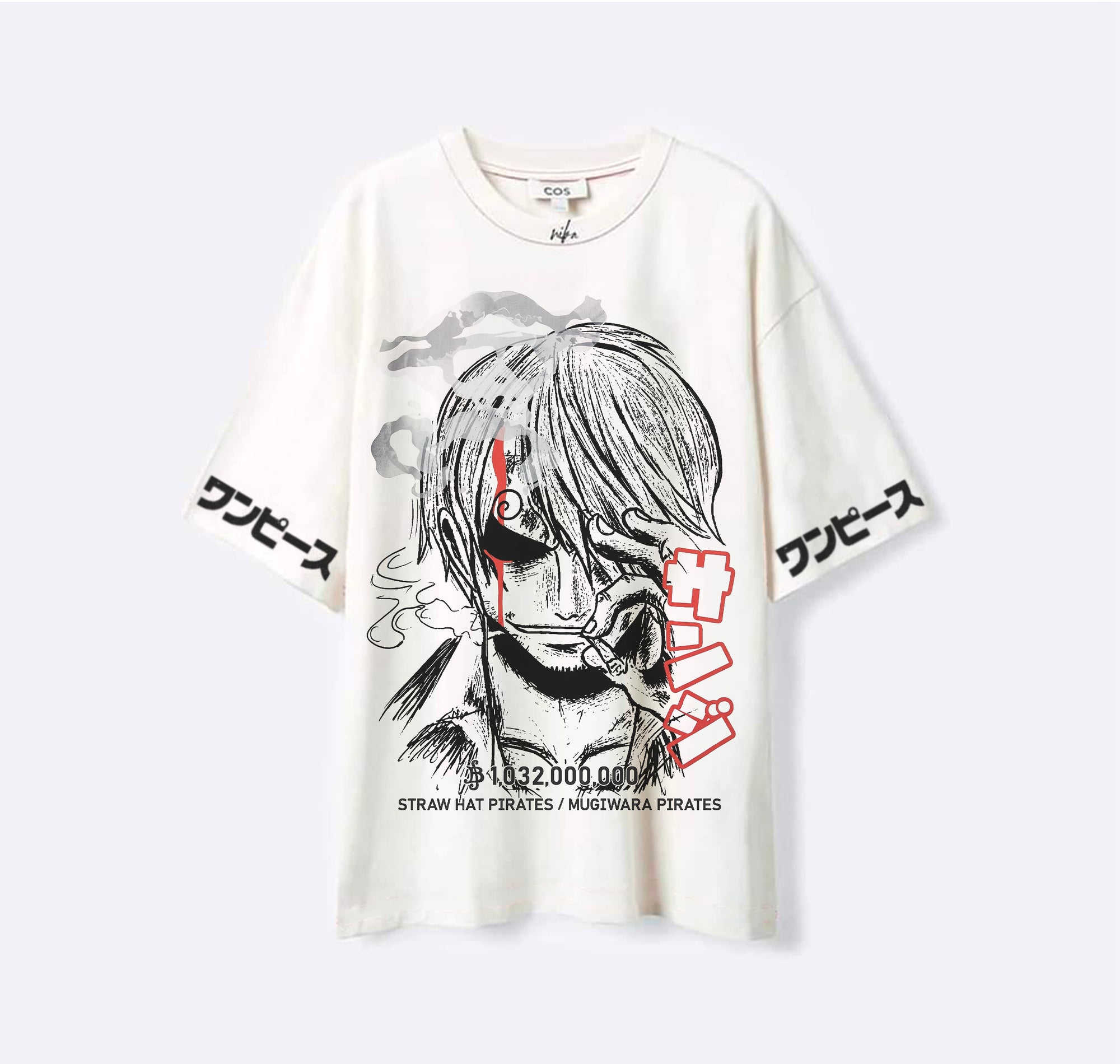 Sanji Vinsmoke - Blanc - T-shirt