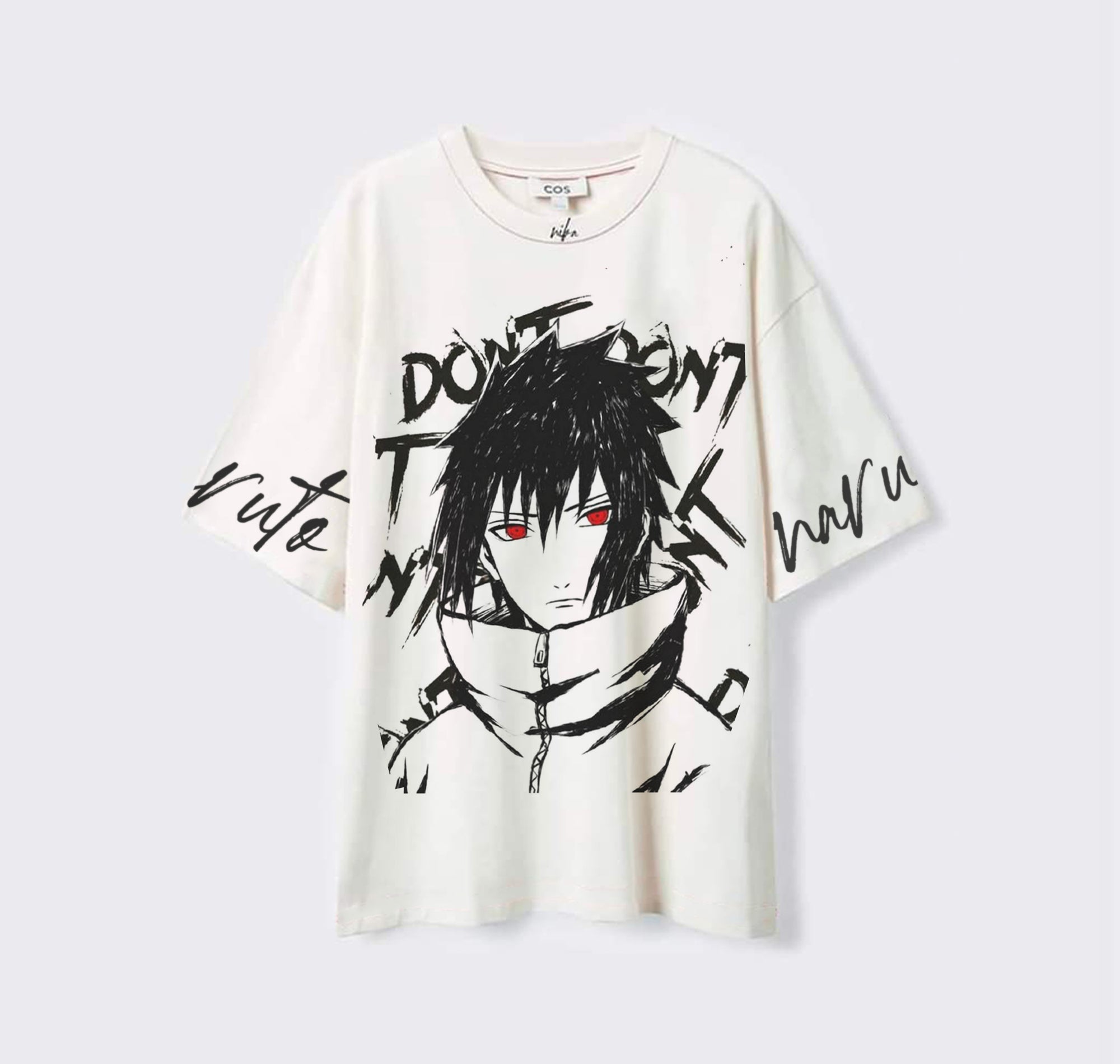 Sasuke - Naruto - Blanc - Tshirt