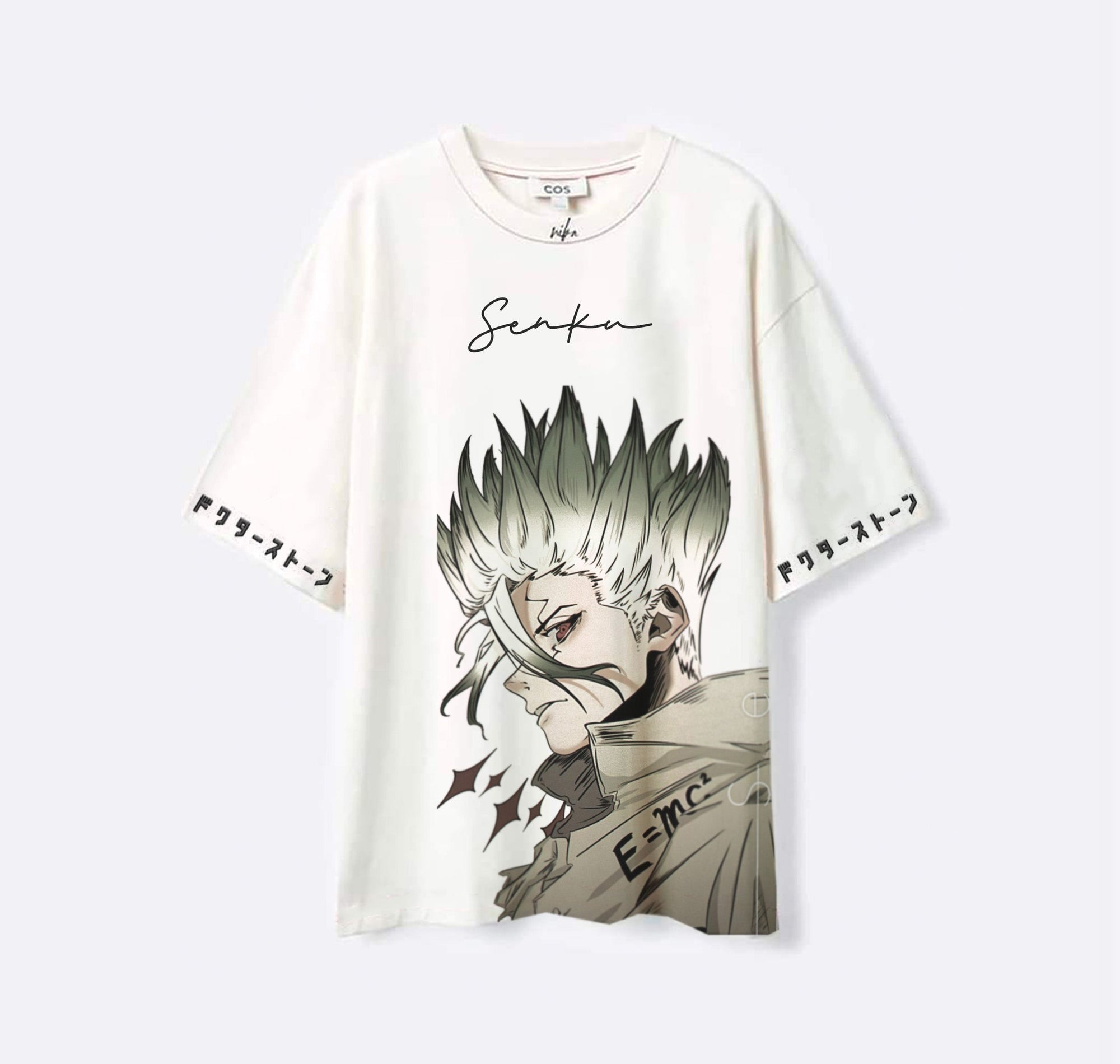 Senku - Dr Stone - Blanc - T-shirt