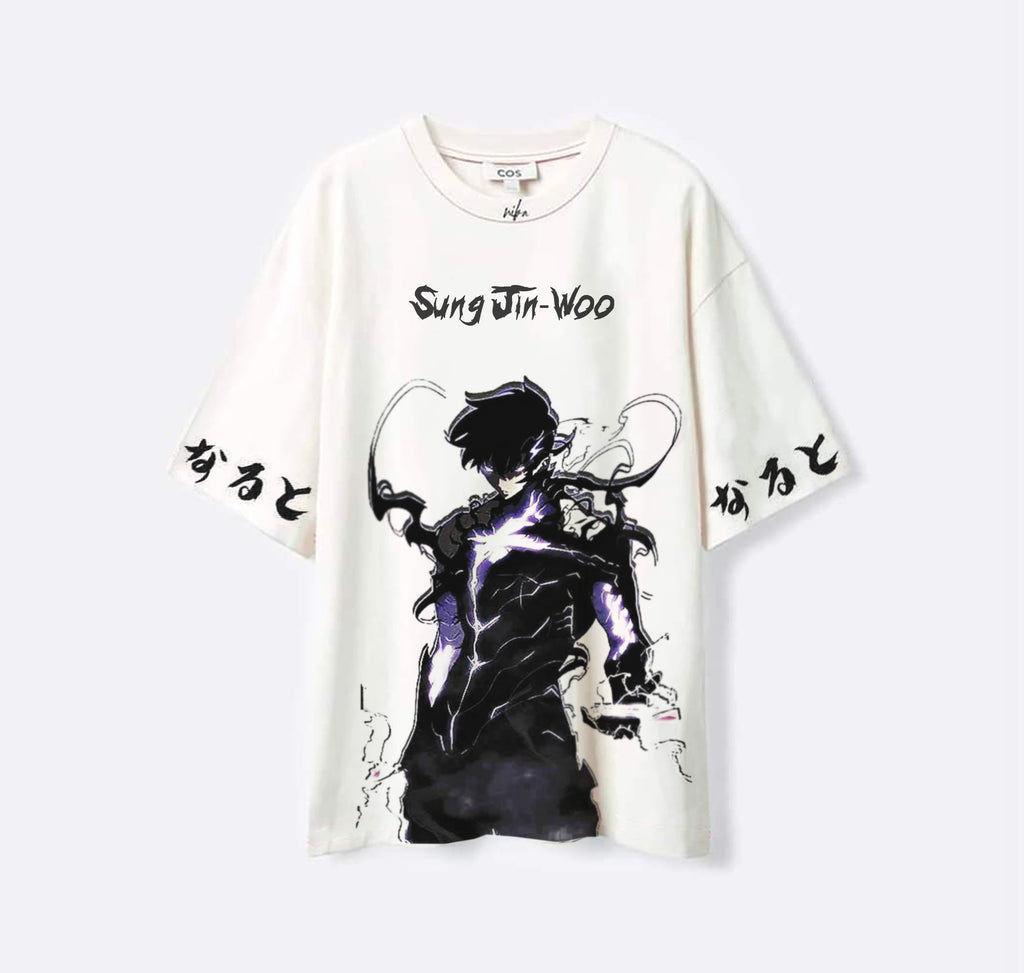 Sung Jin-woo shadow - Solo leveling - Blanc - Tshirt