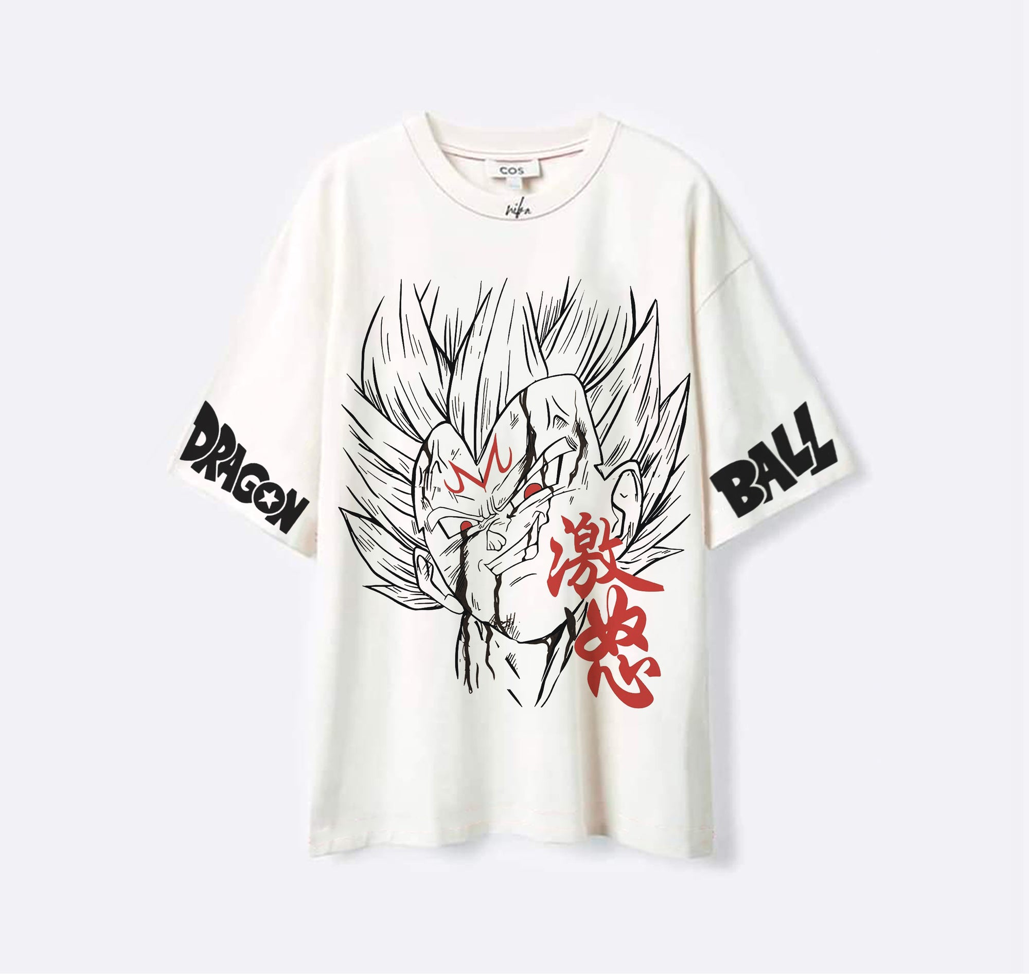 Vegeta Majin - DragonBall - Blanc - T-shirt