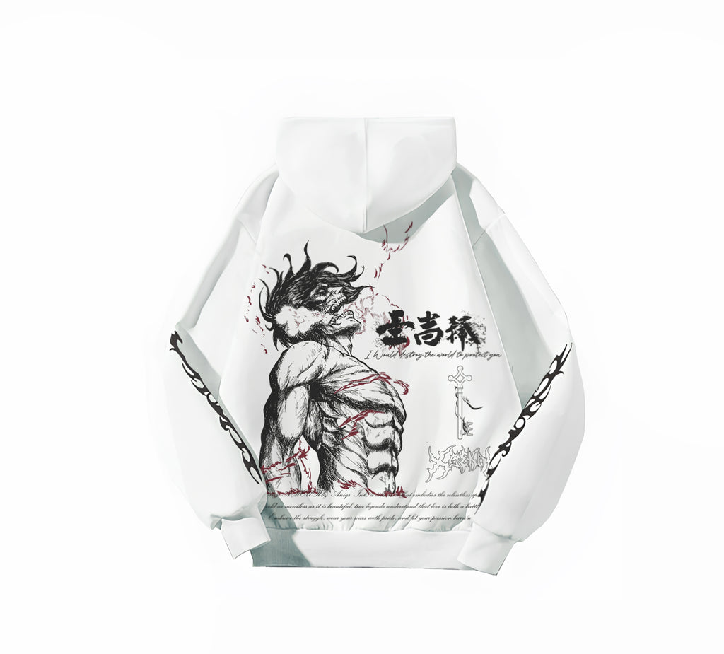 Eren yeager Attacker  -AOT - Capuche