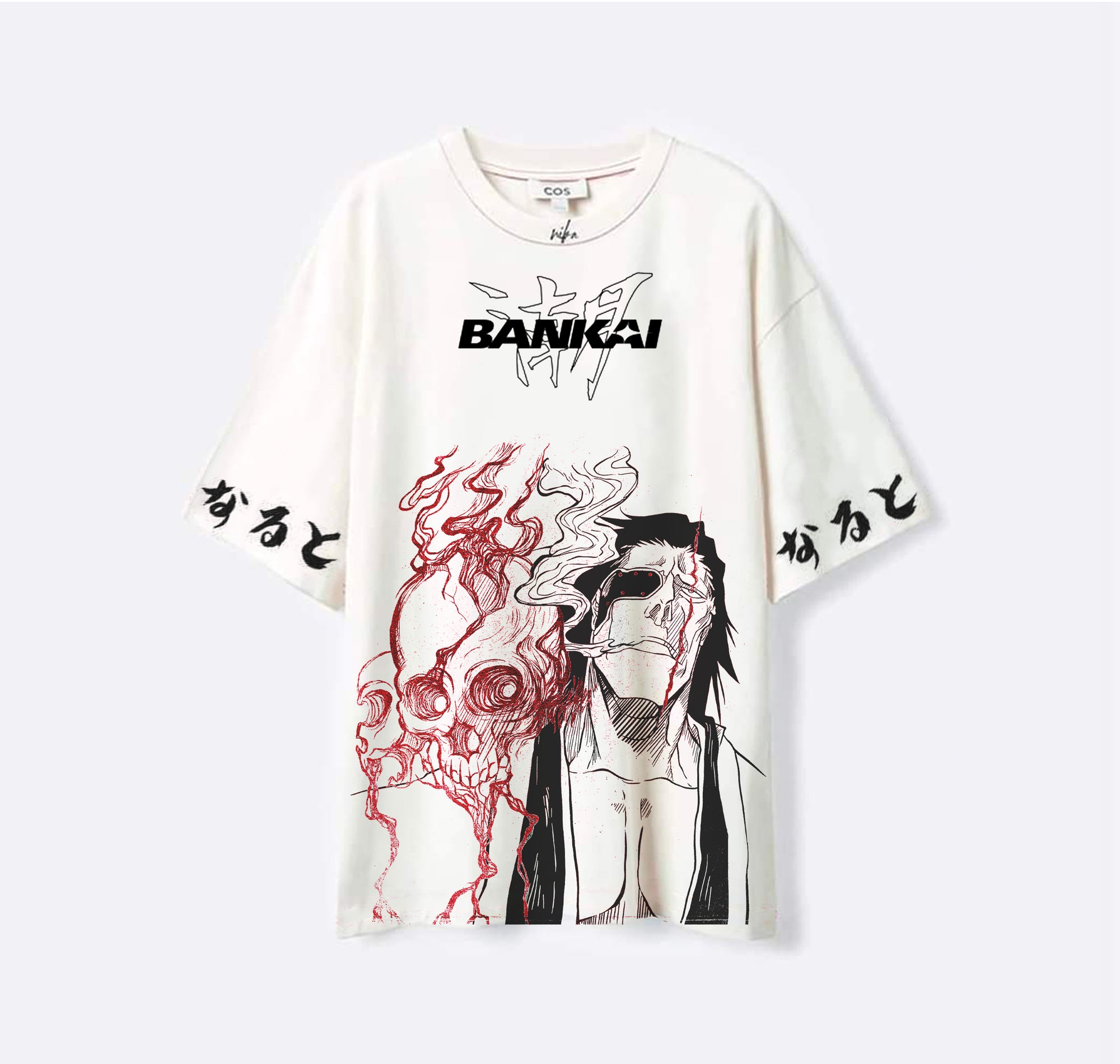 Zaraki kenpachi - Bleach - Blanc - Tshirt