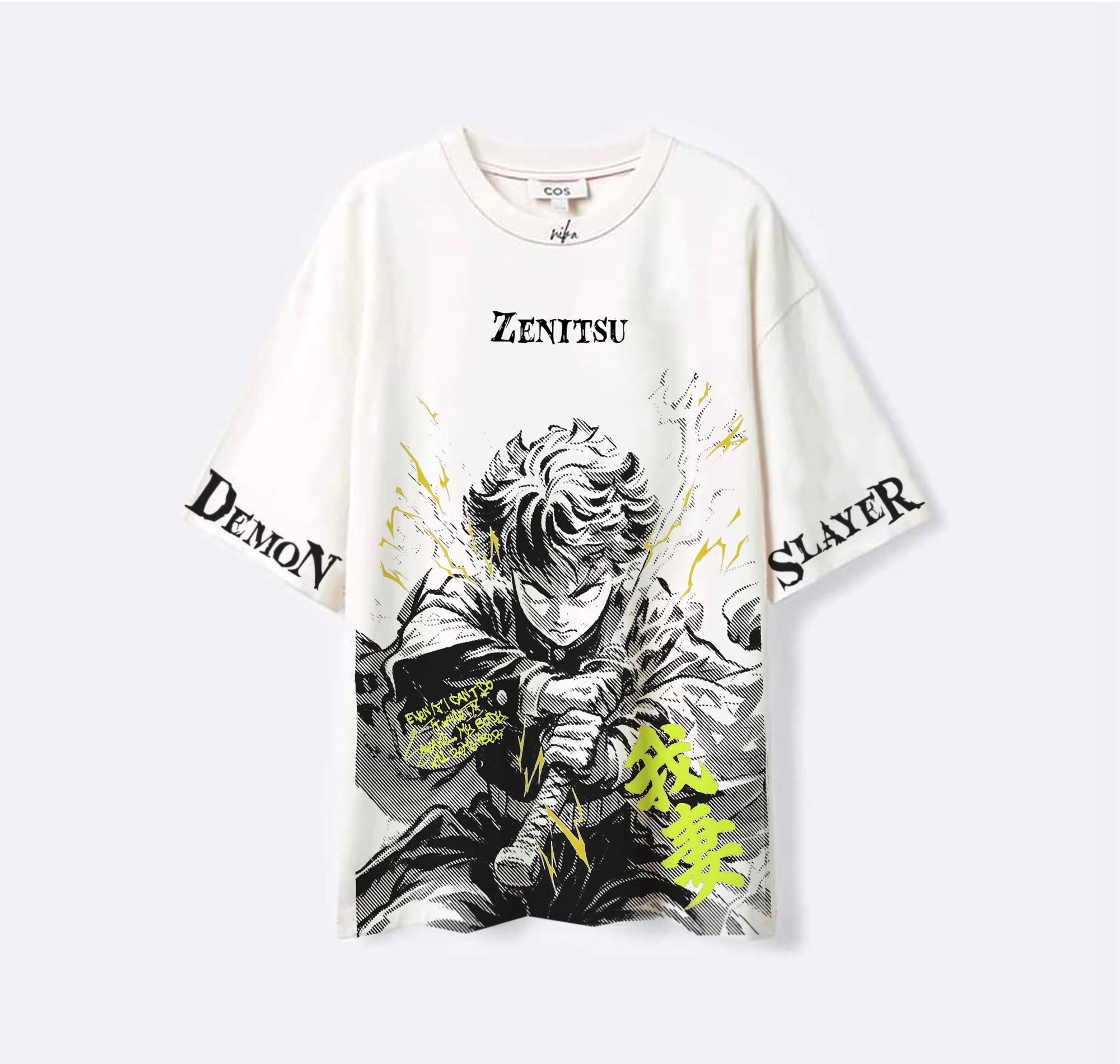 Zenitsu 2- Demon Slayer - Blanc - T-shirt