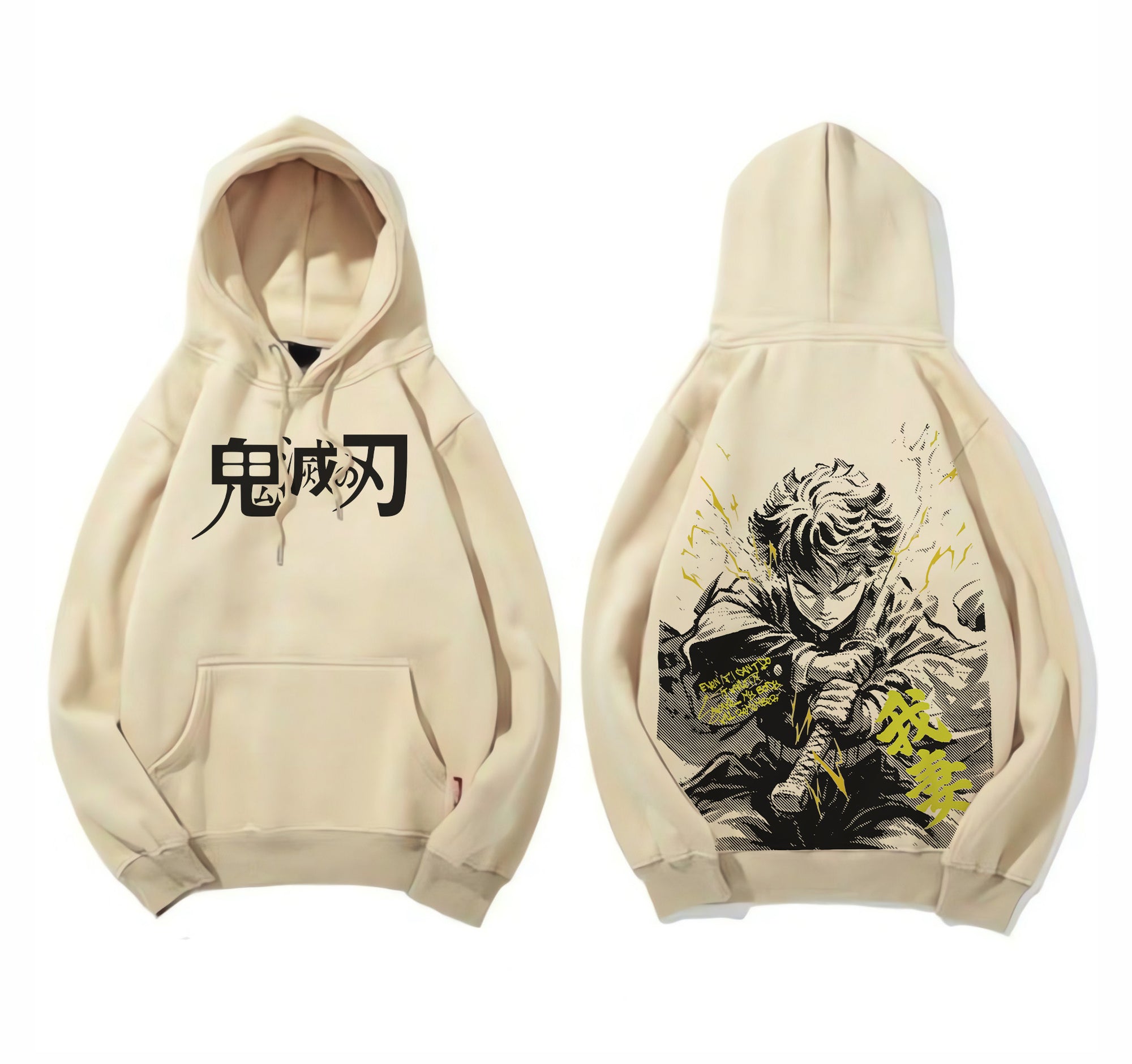 Zenitsu anger - Demon slayer - Capuche