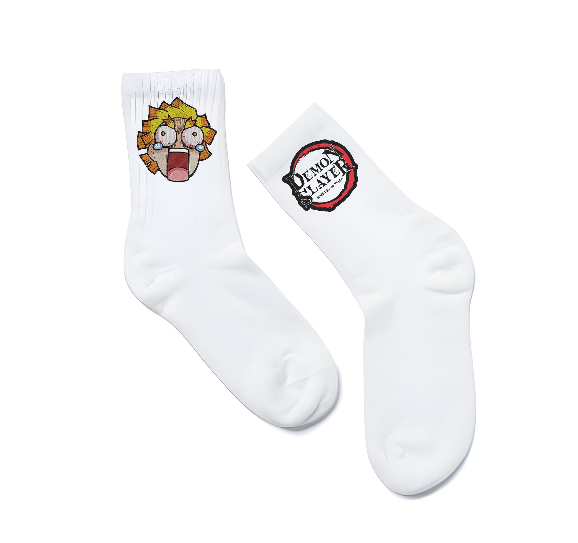 Chaussettes Zenitsu Demon Slayer – Style Anime Japonais | Confort & Design Unique