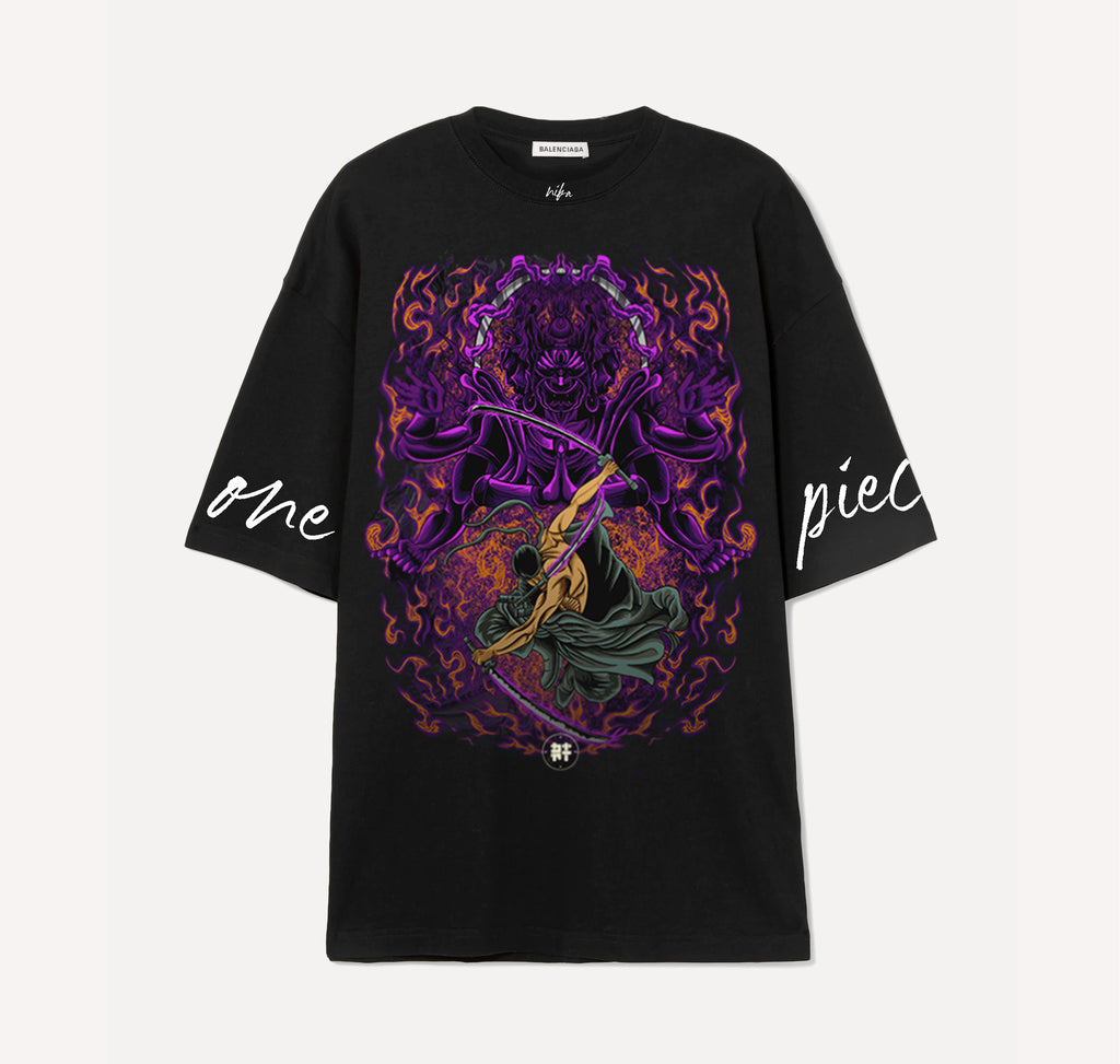 Roronoa Zoro - One Piece - Noir - T-shirt